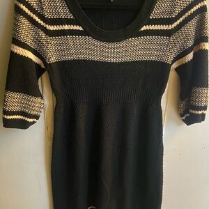 Black & Cream - Women's Dress